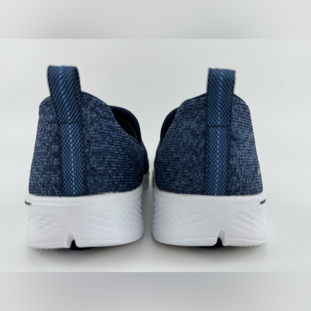 Skechers Women's Go Walk Sneakers Blue Slip-On, US Size 8.5  Goga Max Cushioning - Picture 8 of 13